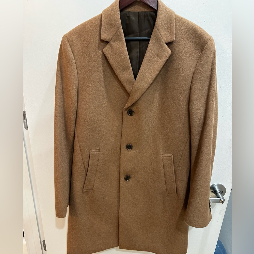 Kenneth Cole Camel Coat